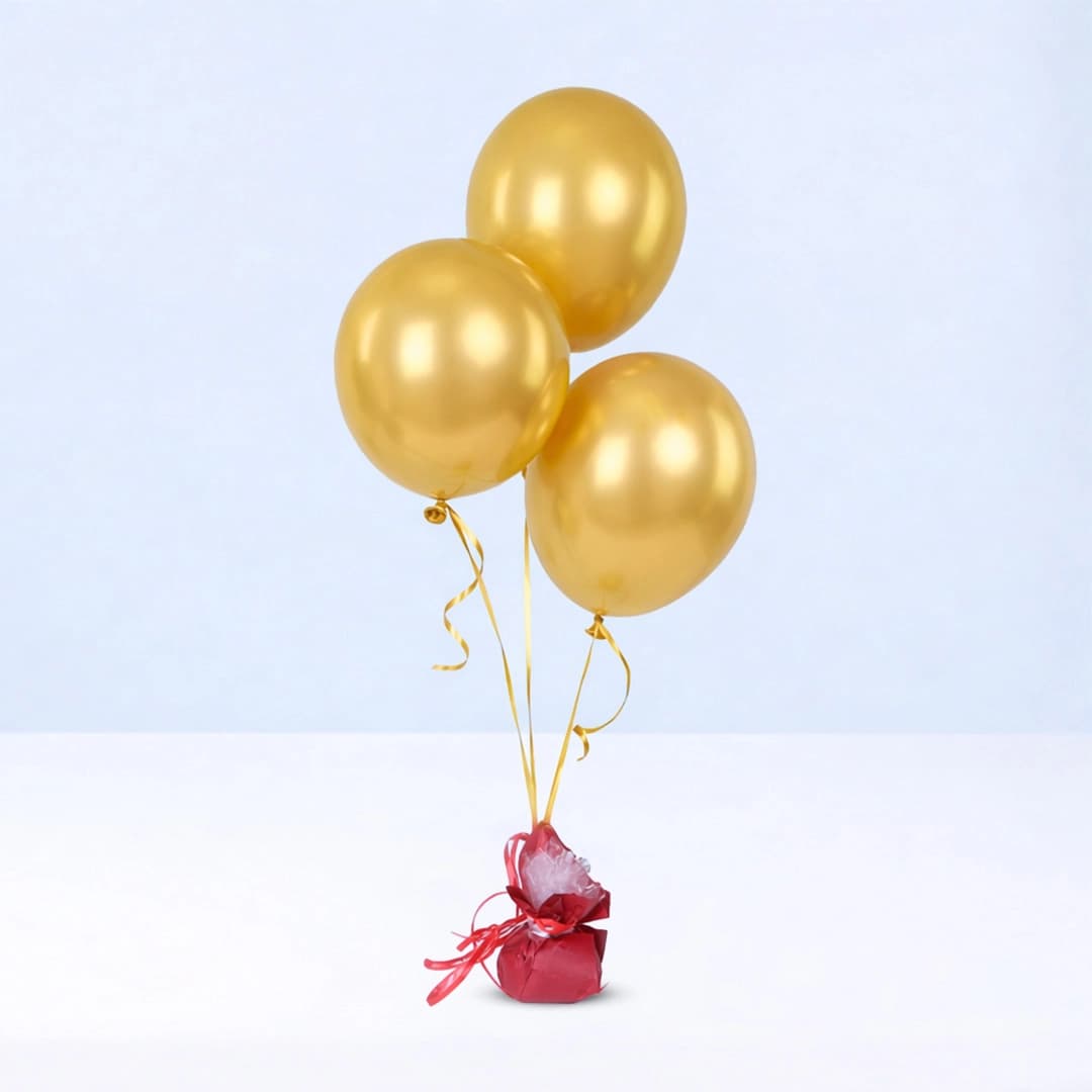 Golden Balloons