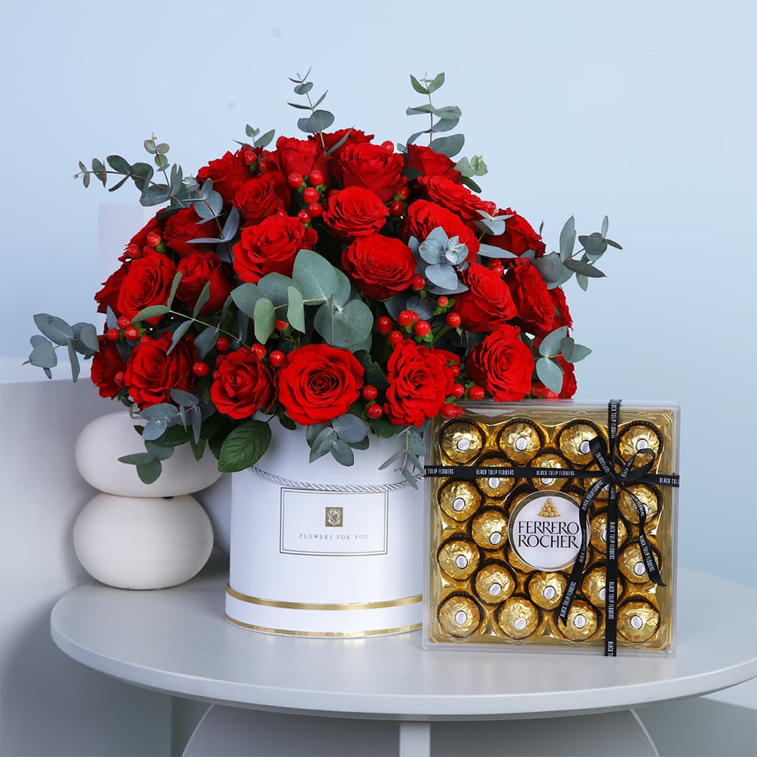 Pure Elegance Red Rose