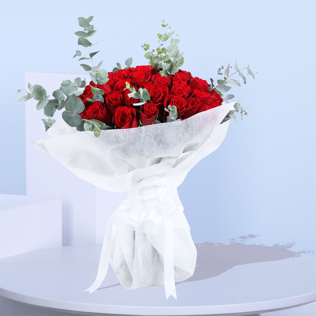 50-100 Red Rose Bouquet