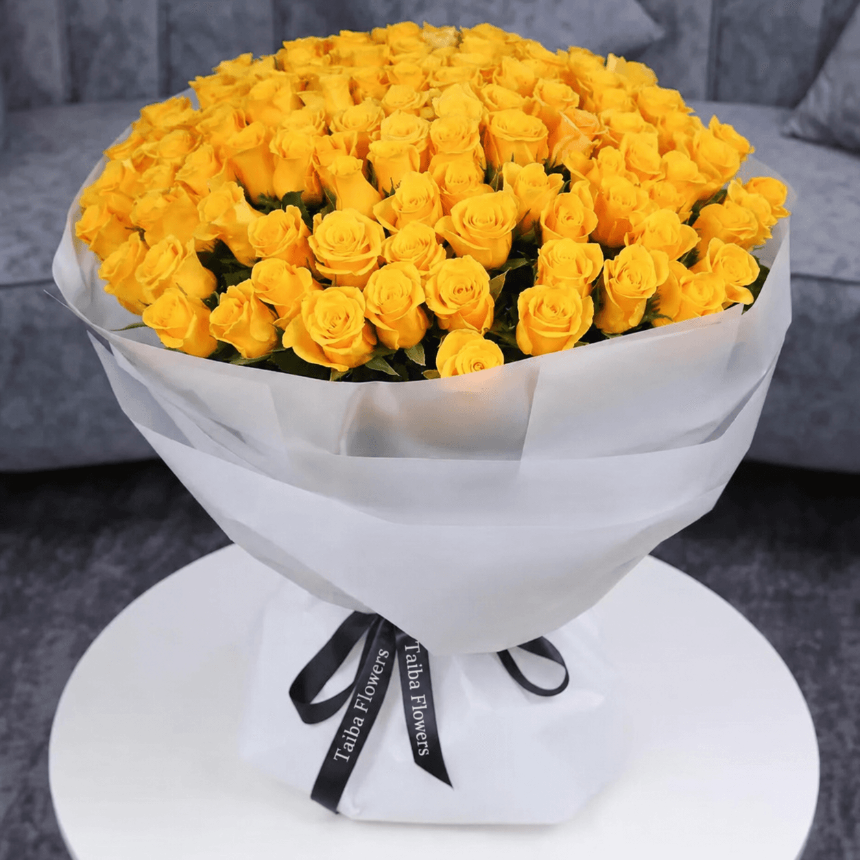 Yellow Shiny Roses